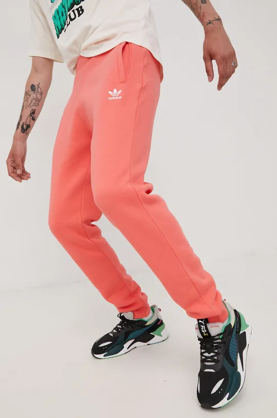 oranžna Trenirka hlače adidas Originals Moški