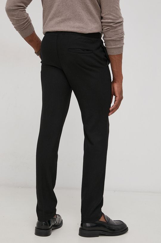 Vlněné kalhoty Bruuns Bazaar Clement Clark  50% Polyester, 50% Vlna