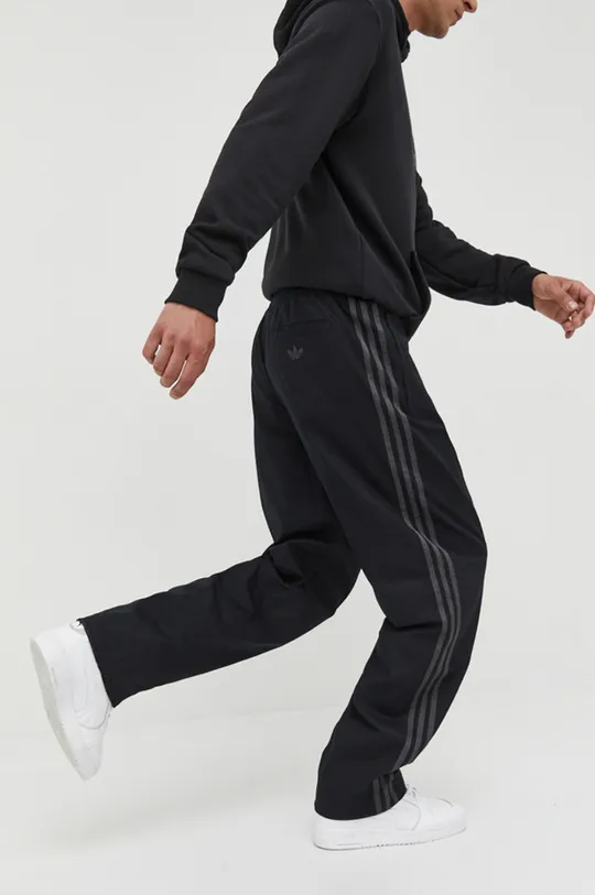 чёрный Хлопковые спортивные штаны adidas Originals Мужской