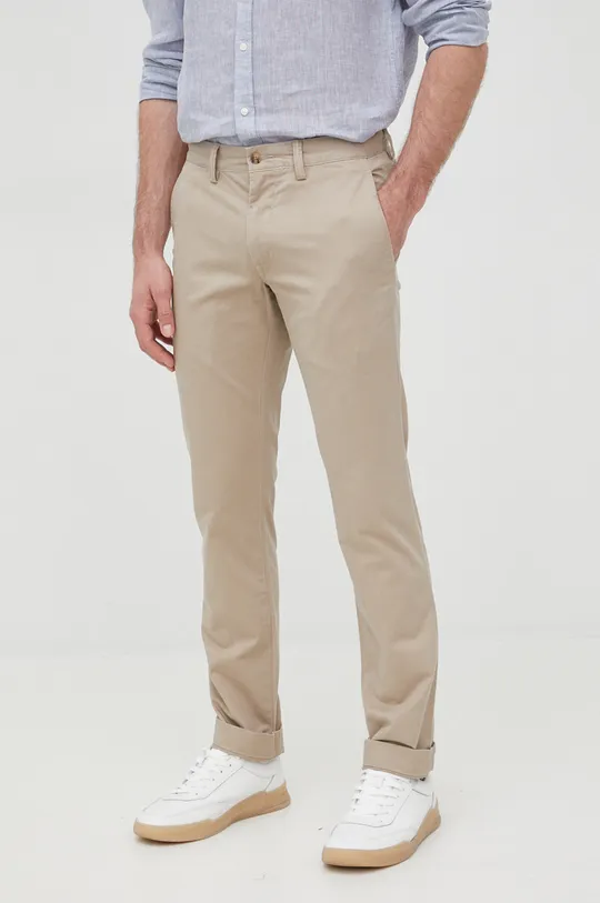 beżowy Polo Ralph Lauren spodnie 710778778001 Męski