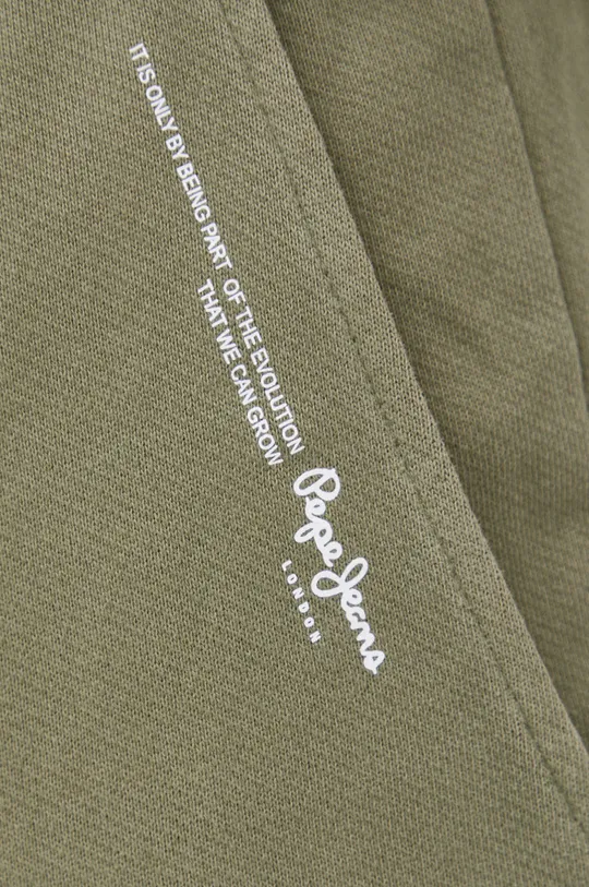 zelena Pamučne hlače Pepe Jeans David Jogg