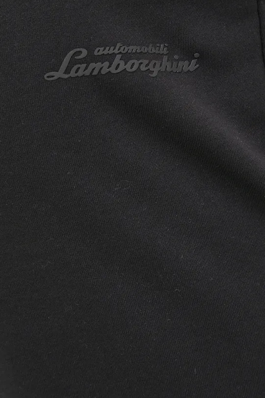 чёрный Хлопковые брюки Lamborghini