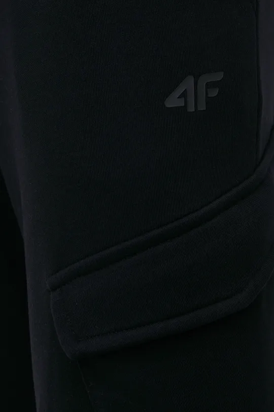 μαύρο Παντελόνι φόρμας 4F
