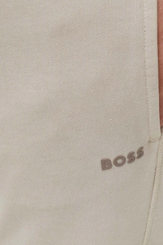 beige BOSS pantaloni da jogging in cotone BOSS CASUAL