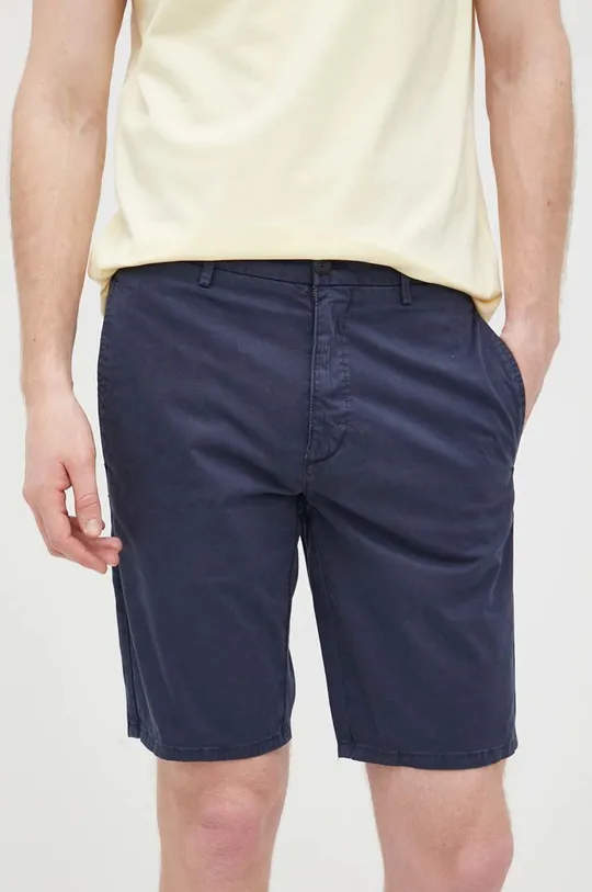 Kratke hlače HUGO mornarsko plava