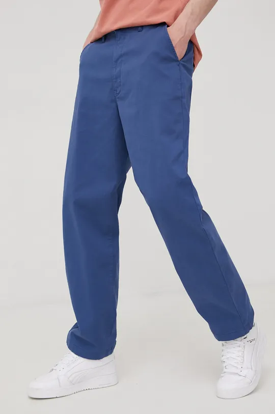 niebieski Lee spodnie Męski