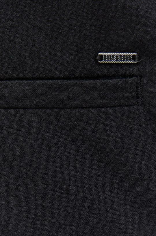 czarny Only & Sons spodnie bawełniane