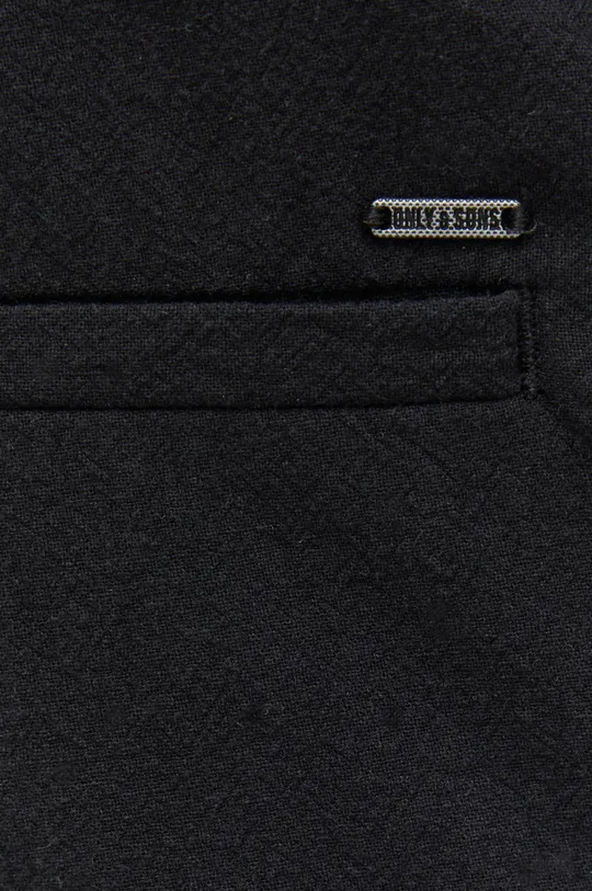 czarny Only & Sons spodnie bawełniane