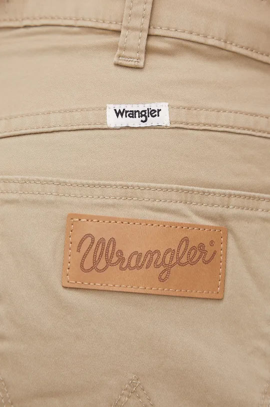 beżowy Wrangler spodnie