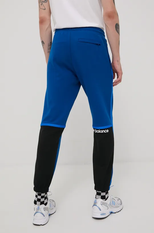 niebieski New Balance spodnie bawełniane MP21500BGV