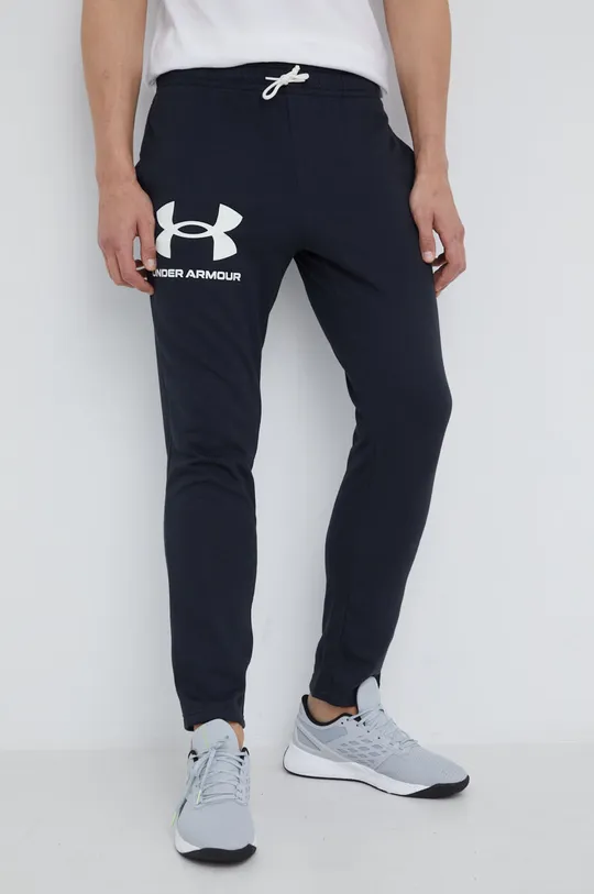 čierna Tepláky Under Armour 1361644 Pánsky