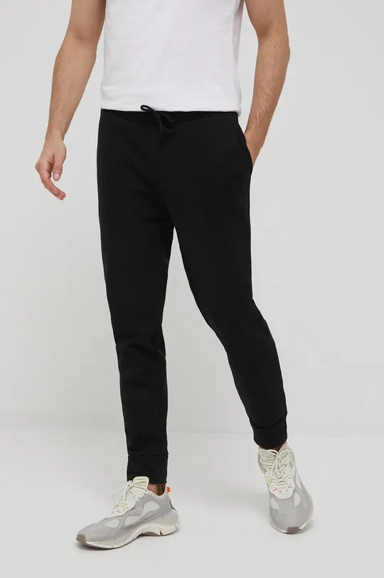 czarny Outhorn spodnie dresowe Męski