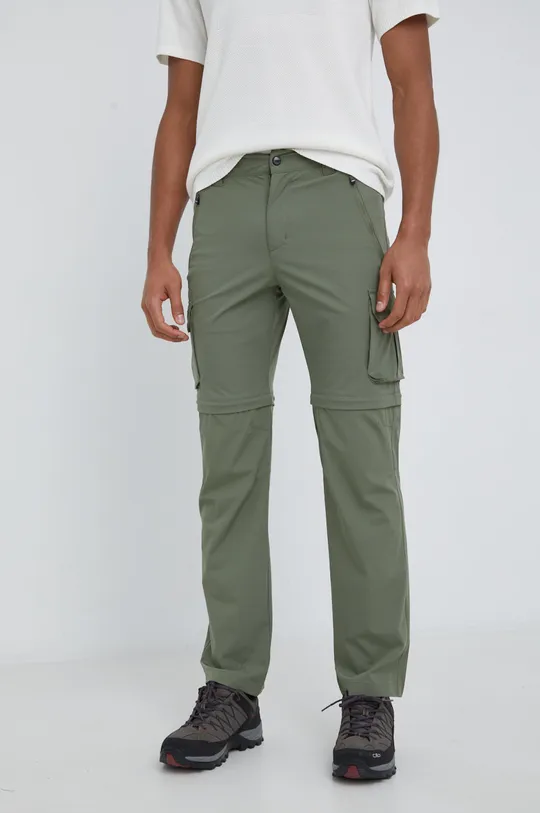 zielony CMP spodnie outdoorowe Męski