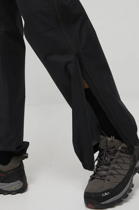 czarny Salewa spodnie outdoorowe Puez
