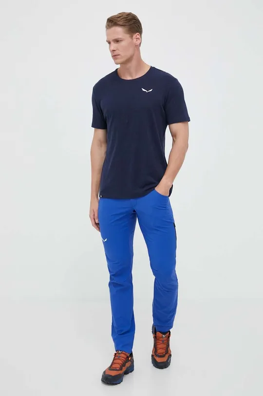 Salewa spodnie outdoorowe Agner Light niebieski