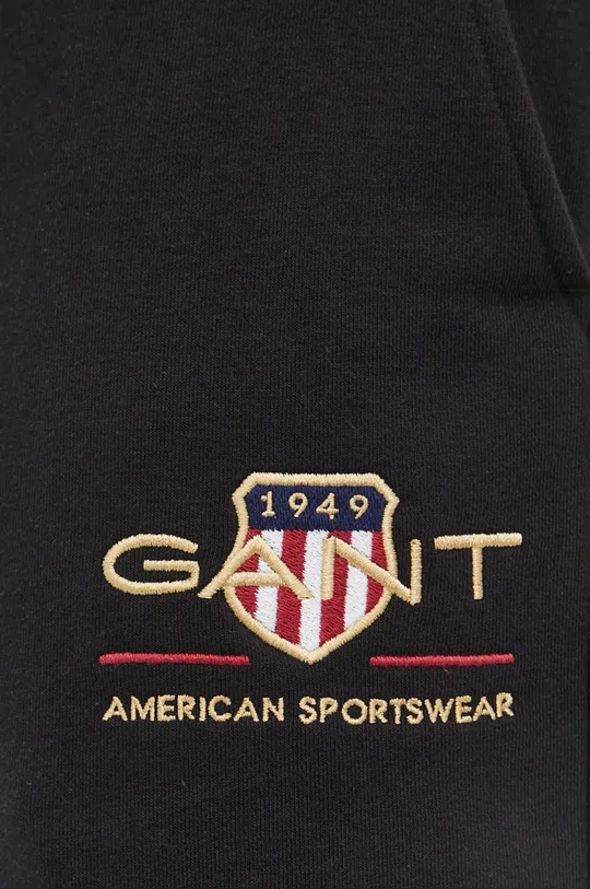 чорний Спортивні штани Gant