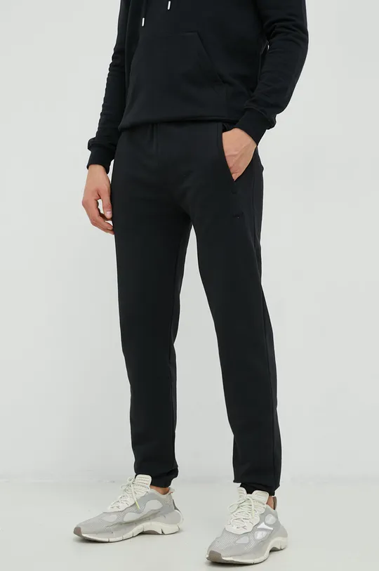 Arkk Copenhagen spodnie dresowe bawełniane czarny