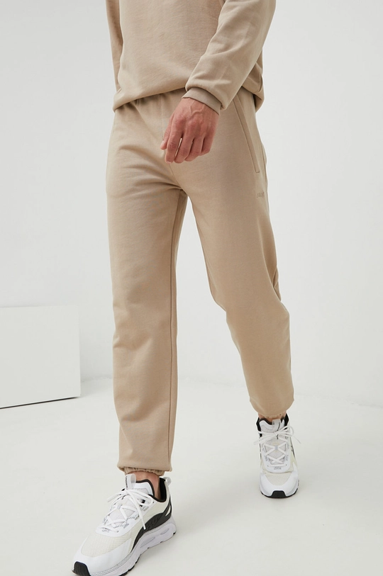 Arkk Copenhagen pantaloni in cotone beige