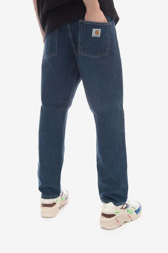 Carhartt WIP jeans Newel  100% Bumbac organic