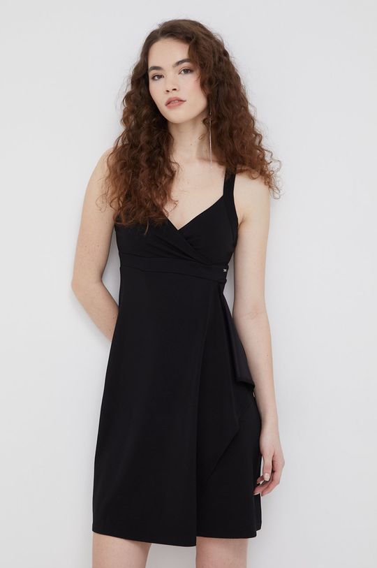 negru Armani Exchange rochie De femei