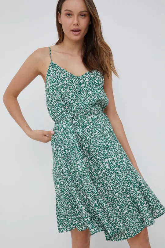 πράσινο Φόρεμα Pieces Γυναικεία