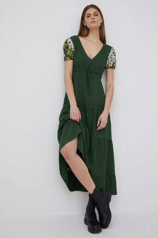 зелений Сукня Desigual Жіночий