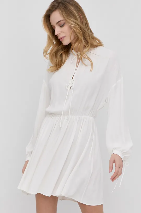 λευκό Φόρεμα Patrizia Pepe Γυναικεία