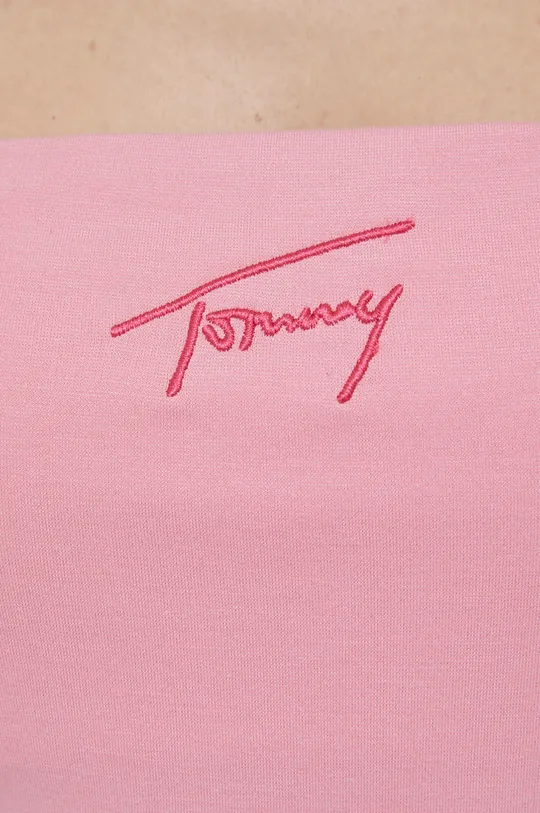 różowy Tommy Jeans sukienka
