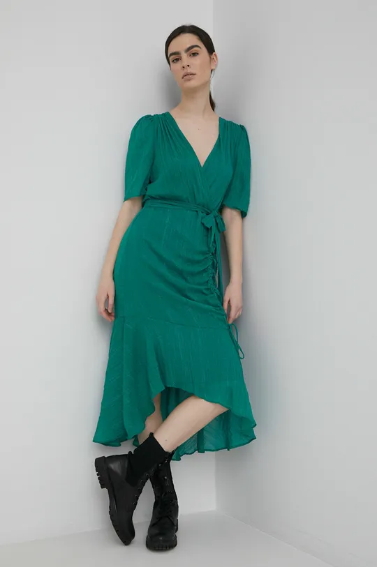 πράσινο Φόρεμα DKNY Γυναικεία