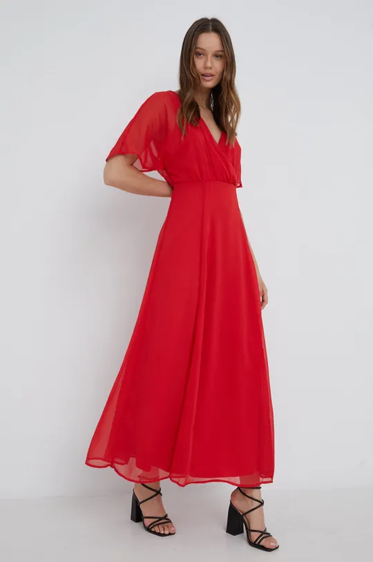 κόκκινο Φόρεμα Vila Γυναικεία