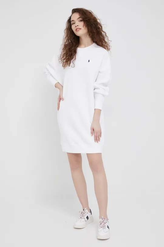 λευκό Φόρεμα Polo Ralph Lauren Γυναικεία