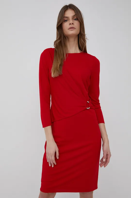 czerwony Lauren Ralph Lauren sukienka 250855112004 Damski