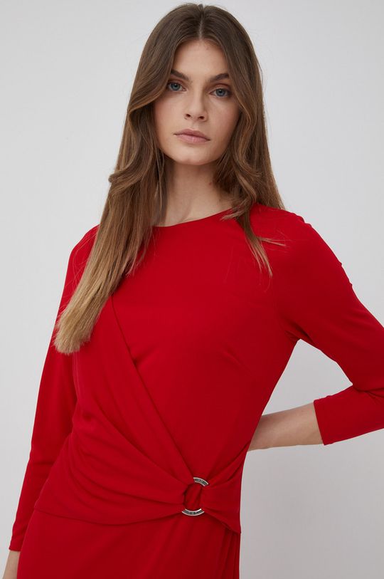 červená Šaty Lauren Ralph Lauren