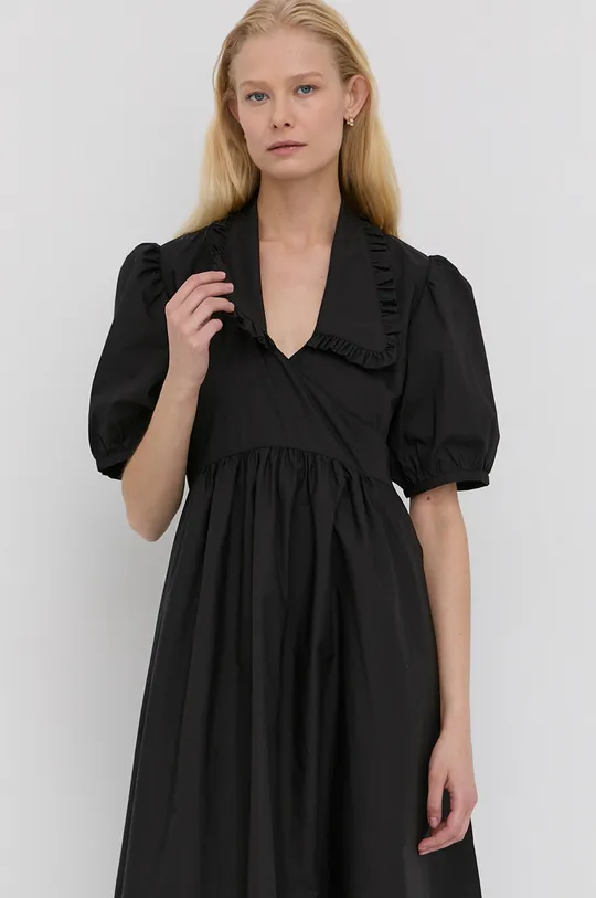 μαύρο Βαμβακερό φόρεμα Herskind