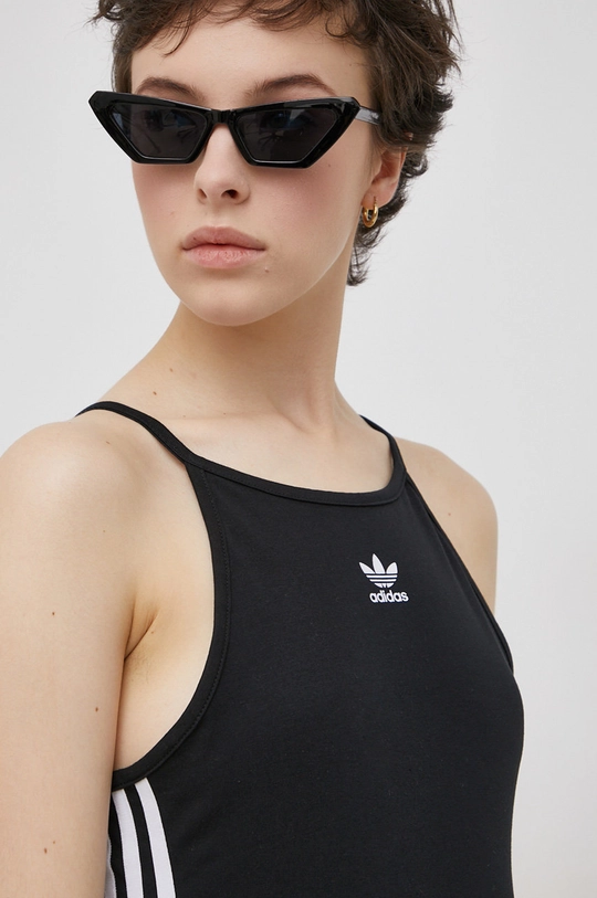 čierna Šaty adidas Originals