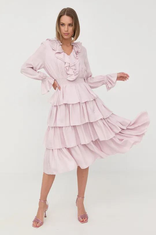 ροζ Φόρεμα Miss Sixty Γυναικεία