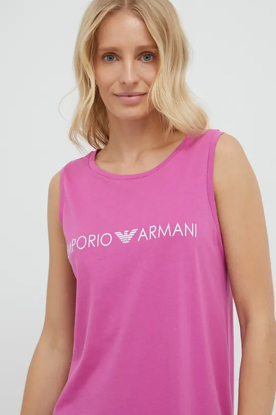 fioletowy Emporio Armani Underwear sukienka plażowa 262635.2R340