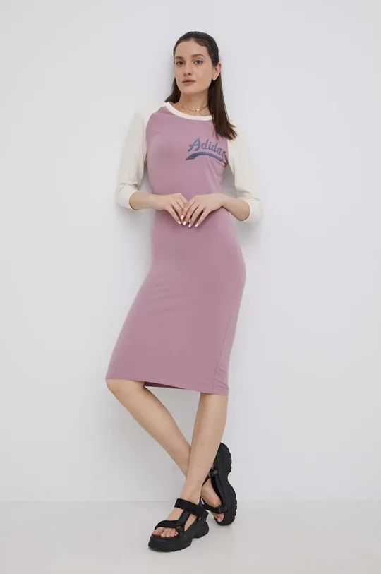 różowy adidas Originals sukienka HD9786 Damski