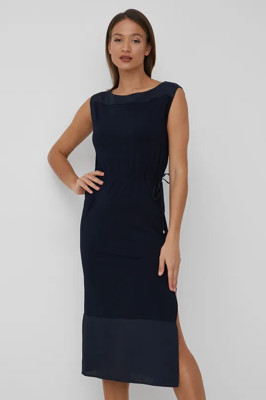 σκούρο μπλε Φόρεμα από συνδιασμό μεταξιού Pennyblack Γυναικεία