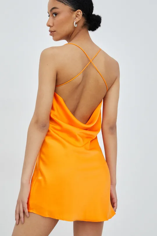 πορτοκαλί Φόρεμα Only Γυναικεία