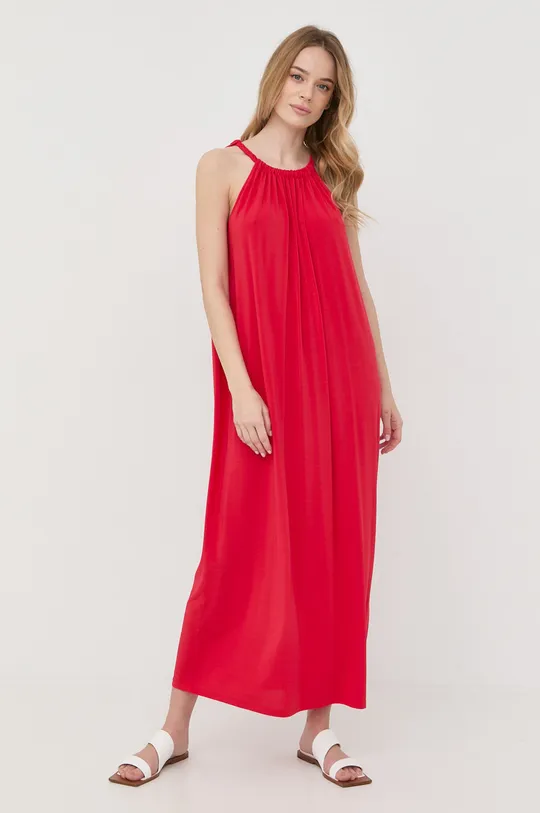 κόκκινο Φόρεμα Max Mara Leisure Γυναικεία