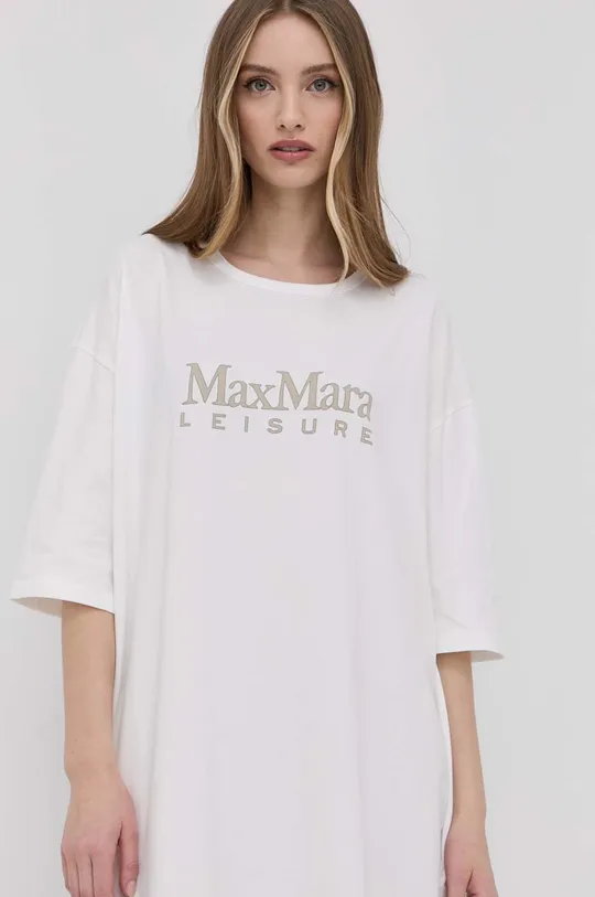 bela Obleka Max Mara Leisure