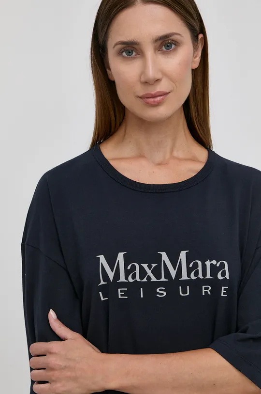 тёмно-синий Платье Max Mara Leisure