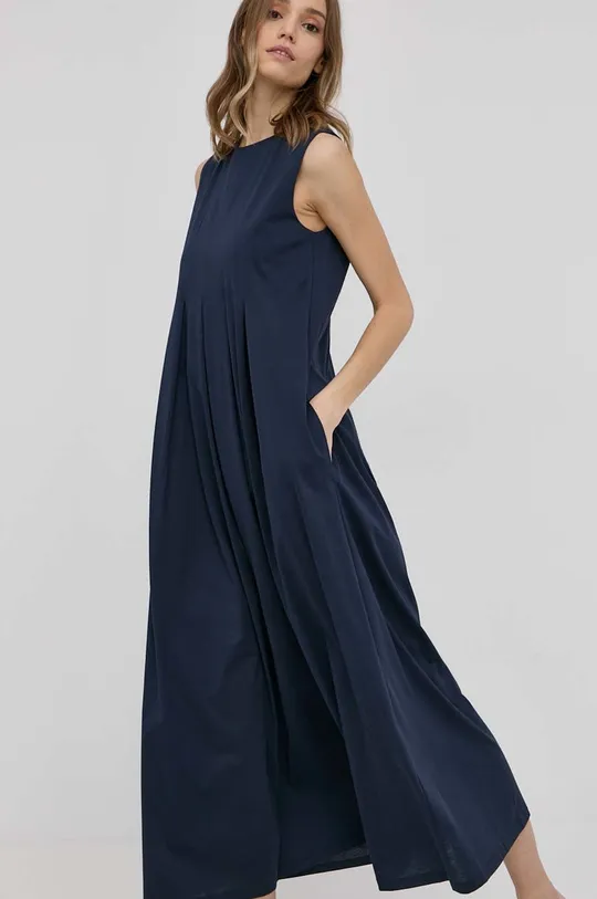 σκούρο μπλε Βαμβακερό φόρεμα Weekend Max Mara