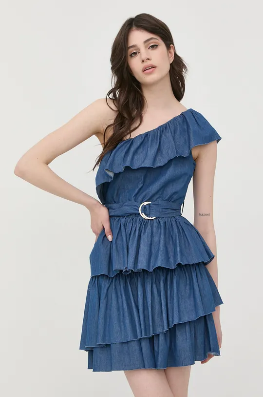 Φόρεμα τζιν Liu Jo σκούρο μπλε