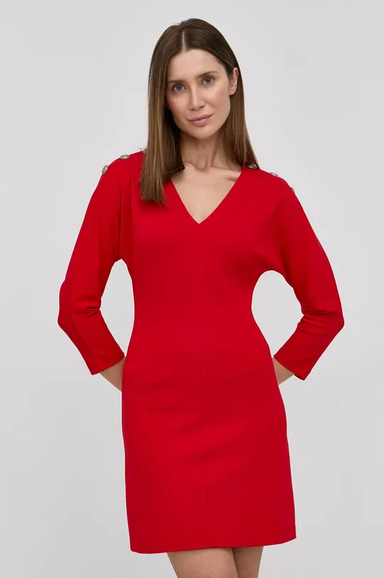 rdeča Obleka MAX&Co. Ženski