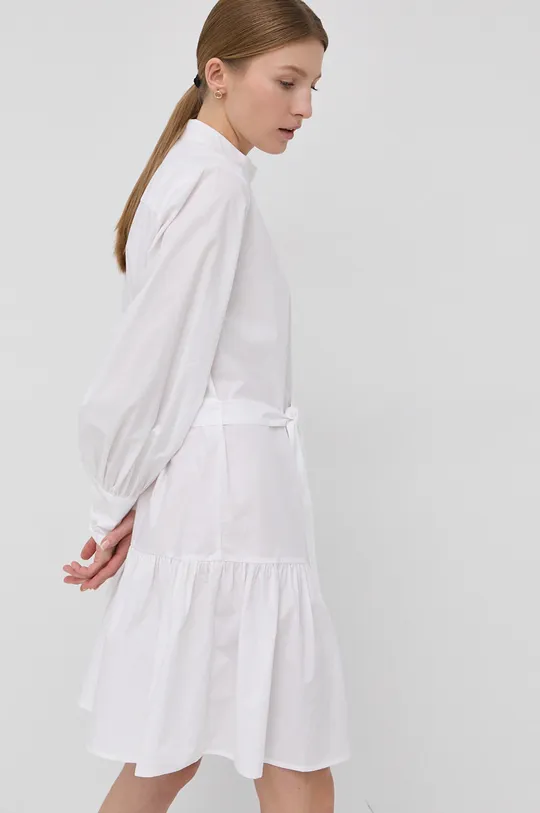 biały Bruuns Bazaar Sukienka bawełniana Rosie Othilie