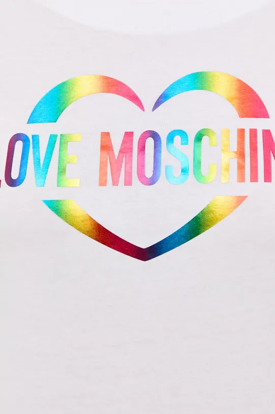 Βαμβακερό φόρεμα Love Moschino Γυναικεία