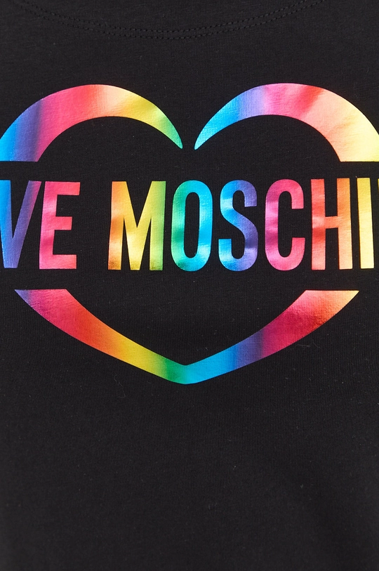 Βαμβακερό φόρεμα Love Moschino Γυναικεία