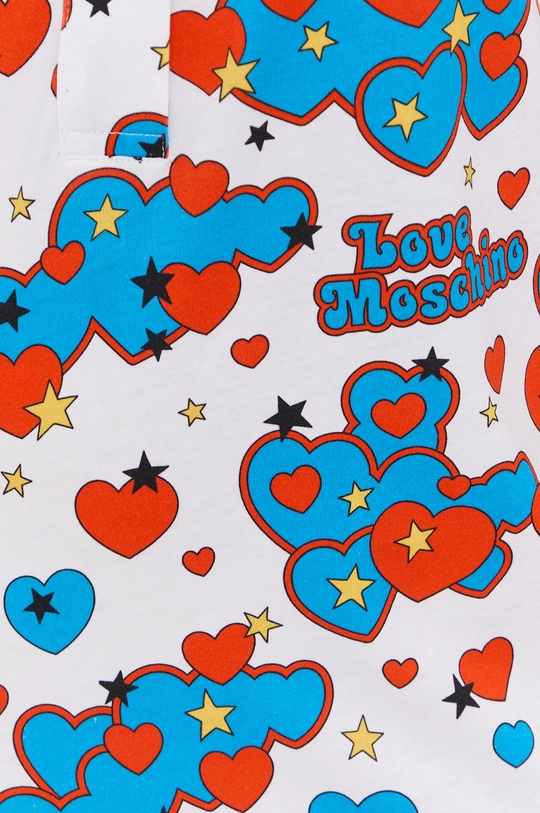 Bavlnené šaty Love Moschino Dámsky